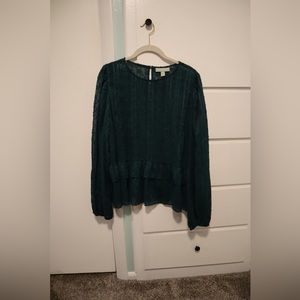 Ryegrass Peplum Blouse